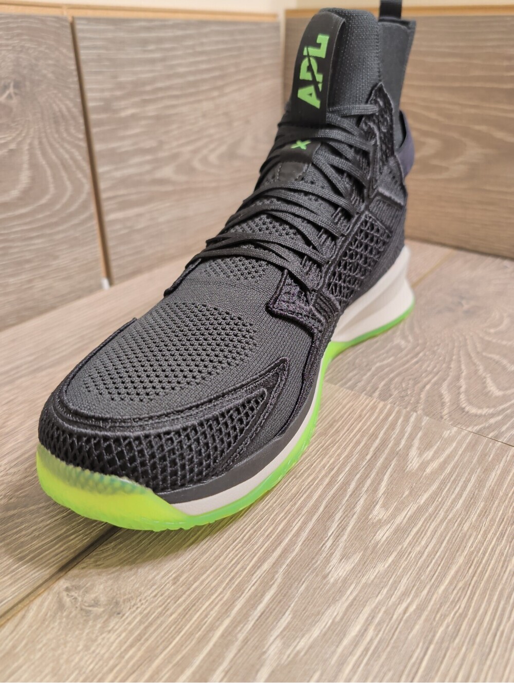APL Concept X Carbon 10 Basketball Shoes – Men’s 14 – Black / Neon Green – High